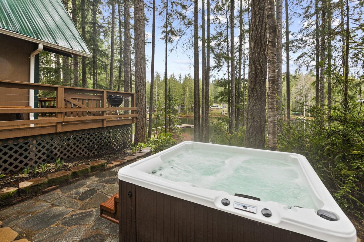 Outdoor entertaining area